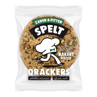 Leev Crackers de espelta con semillas/pipas bio 44 gramos