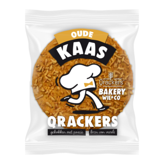 Leev Leev Crackers de queso viejo ecológicos 46 g