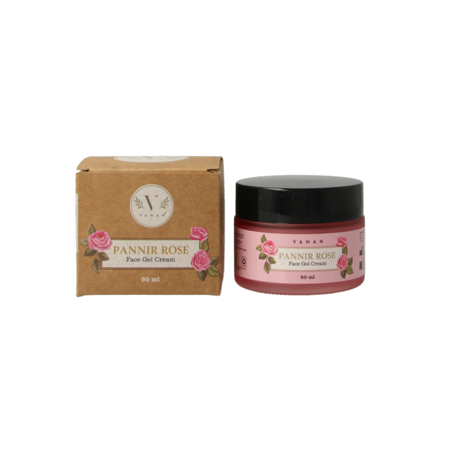Vanan Pannir rose face gel cream 50 Millilitres