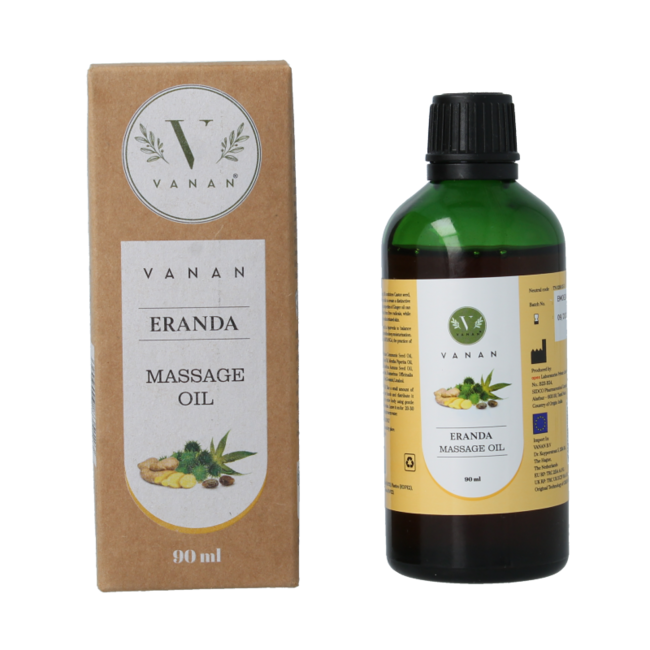 Vanan Eranda massage oil 90 Millilitres