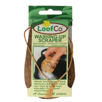 Loofco LoofCo Organic Coconut Washing-Up Scraper 1 Piece