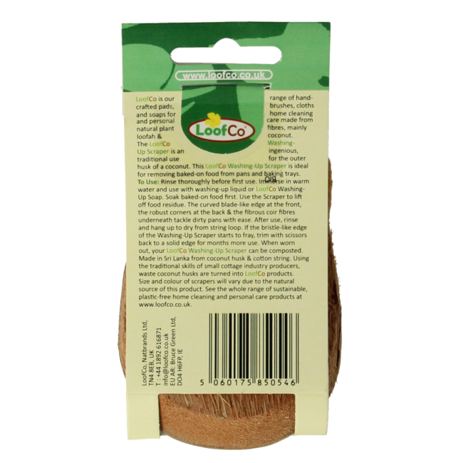Loofco Kokos-Spülschaber, Bio, 1 Stück