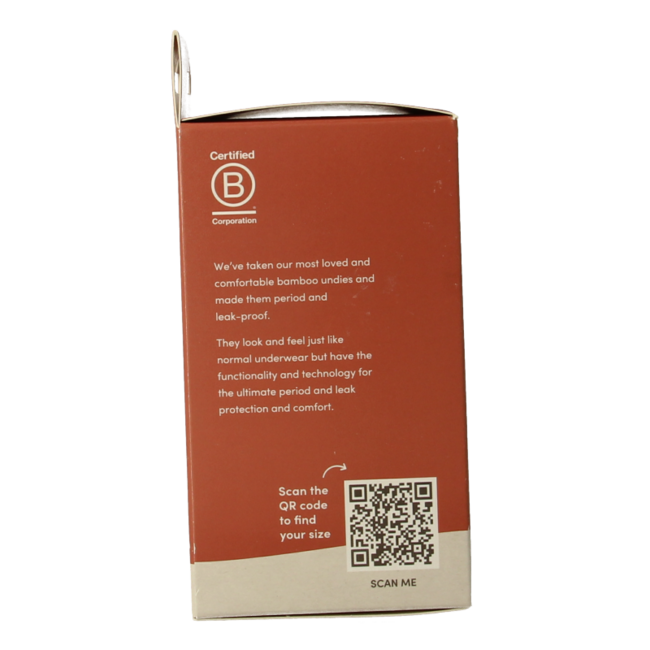 Boody Menstruationsunterwäsche Bikini-Slip schwarz leicht/normal S 1 Stück