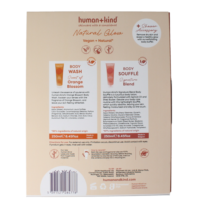 Zestaw prezentowy natural glow 1 sztuka