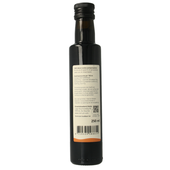Met PIT Aceite de semillas de calabaza 250 mililitros