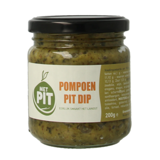 Met PIT Met PIT Pumpkin Seed dip 200 Gram