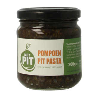 Met PIT Met PIT Pasta de semillas de calabaza 200 Gramos