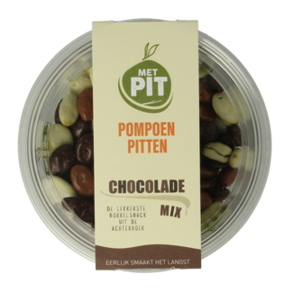 Met PIT Met PIT Kürbiskern-Mix Schokolade 150 Gramm