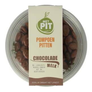 Met PIT Met PIT Pumpkin Seeds milk chocolate 150g