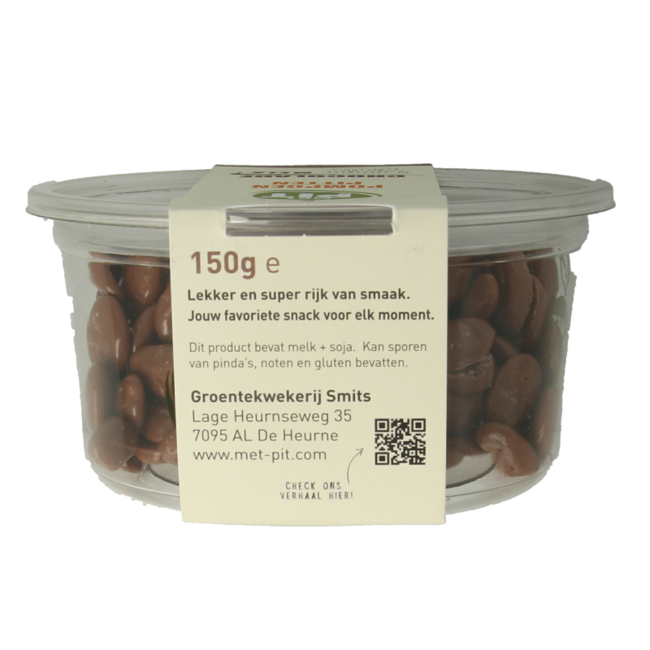 Met PIT Kürbiskerne Milchschokolade 150 Gramm