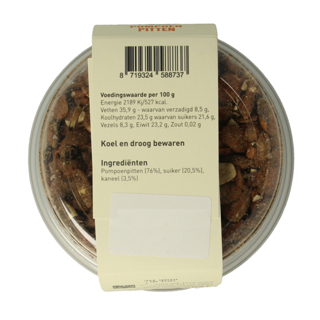 Pestki dyni z cynamonem Met PIT 150 Gram