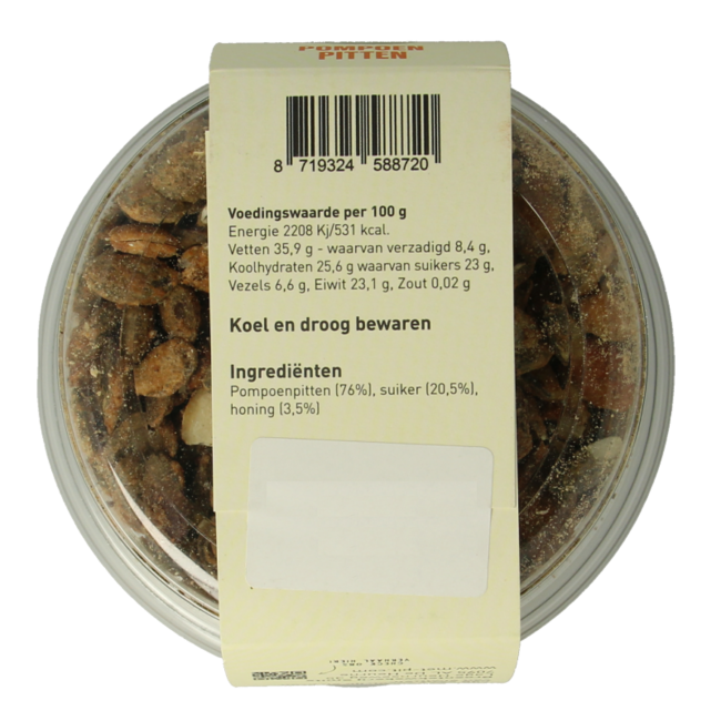 Met PIT Honey Roasted Pumpkin Seeds 150g