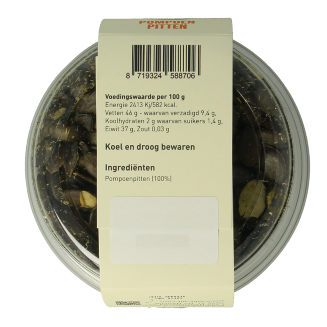 Met PIT Pipas de calabaza tostadas 150 gramos