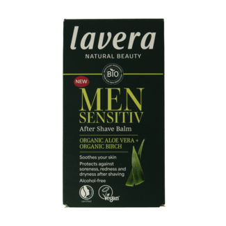 Lavera Lavera Men sensitiv aftershave balm organic 100 Millilitres