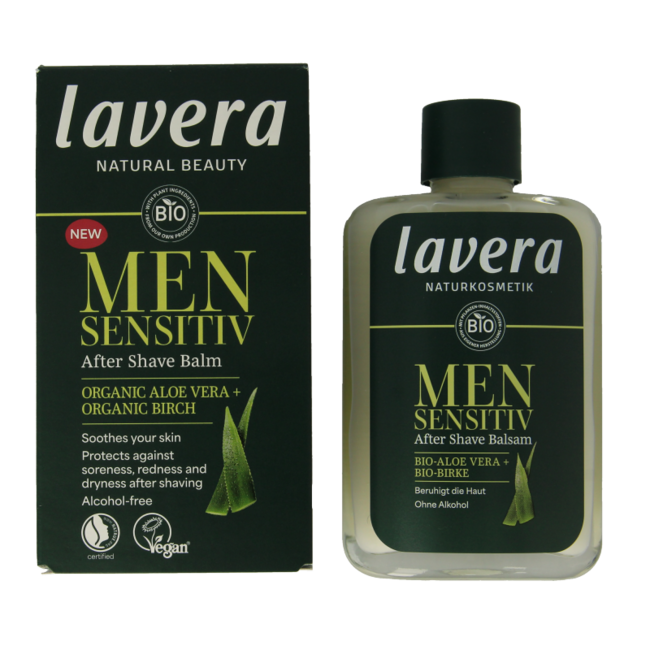 Lavera Men sensitiv Aftershave-Balsam Bio 100 Milliliter