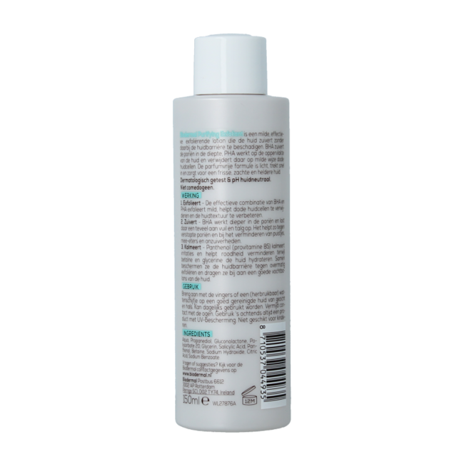 Biodermal Purifying exfoliant parfumvrij 150 Milliliter