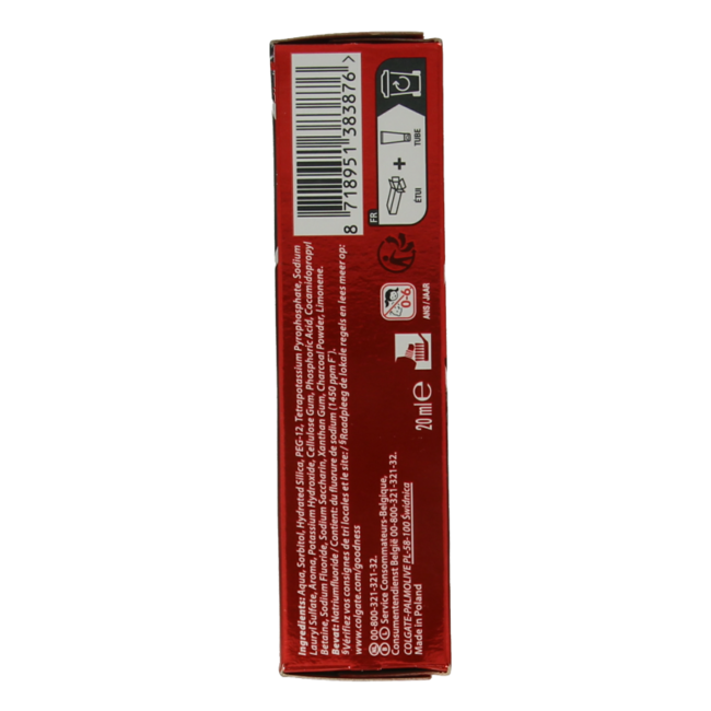 Dentifricio Colgate Max White Carbone Attivo 20 Millilitri