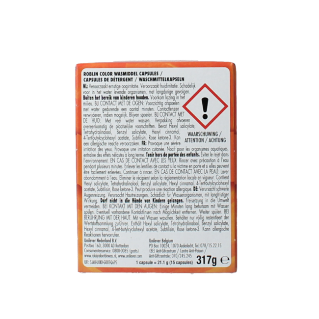 Detergente color pods 15 Unidades