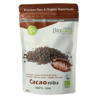 Biotona Kakaonibs Bio 200 Gramm