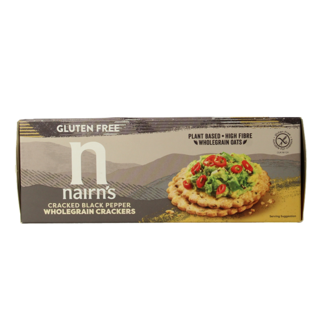 Nairns Cracker pimienta 137 Gramos