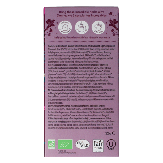 Night time berry bio 20 bolsitas