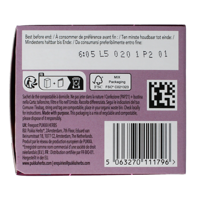 Night time berry bio 20 bolsitas
