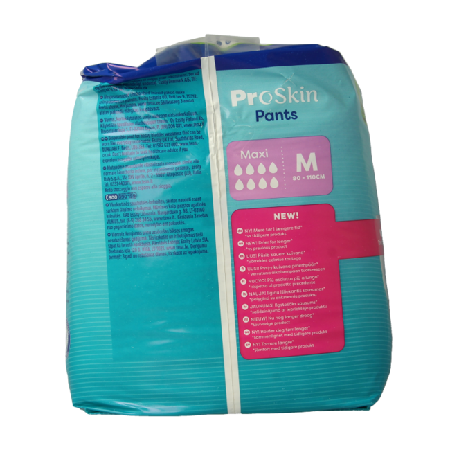 Tena Proskin Pants Maxi M 10 unidades