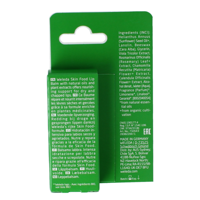 Balsamo Labbra Skin Food 8 Millilitri