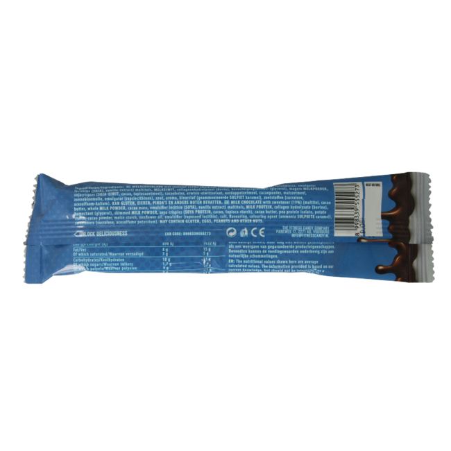 The Fitness Candy Company Milchschokolade & knusprige Creme 55 Gramm