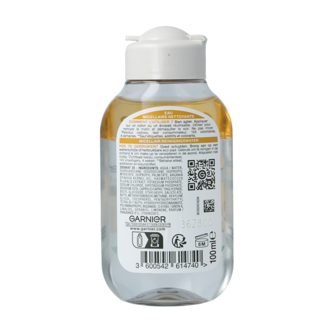 SkinActive micellar cleansing water oil 100 Millilitres