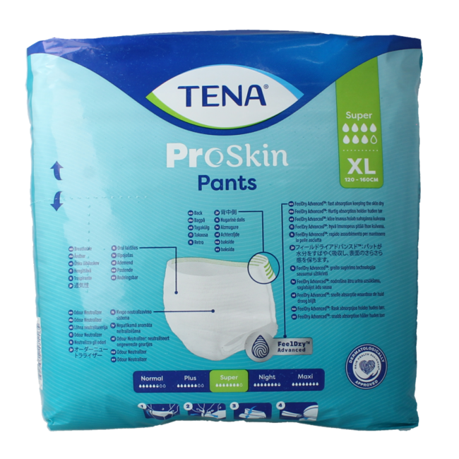 Proskin pants super XL 12 Unidades