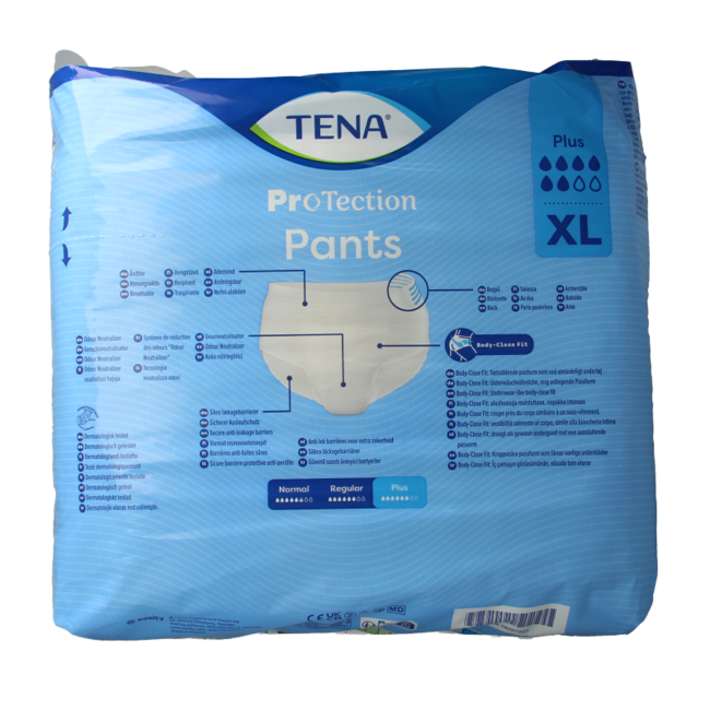 Protection plus pants XL 12 pieces