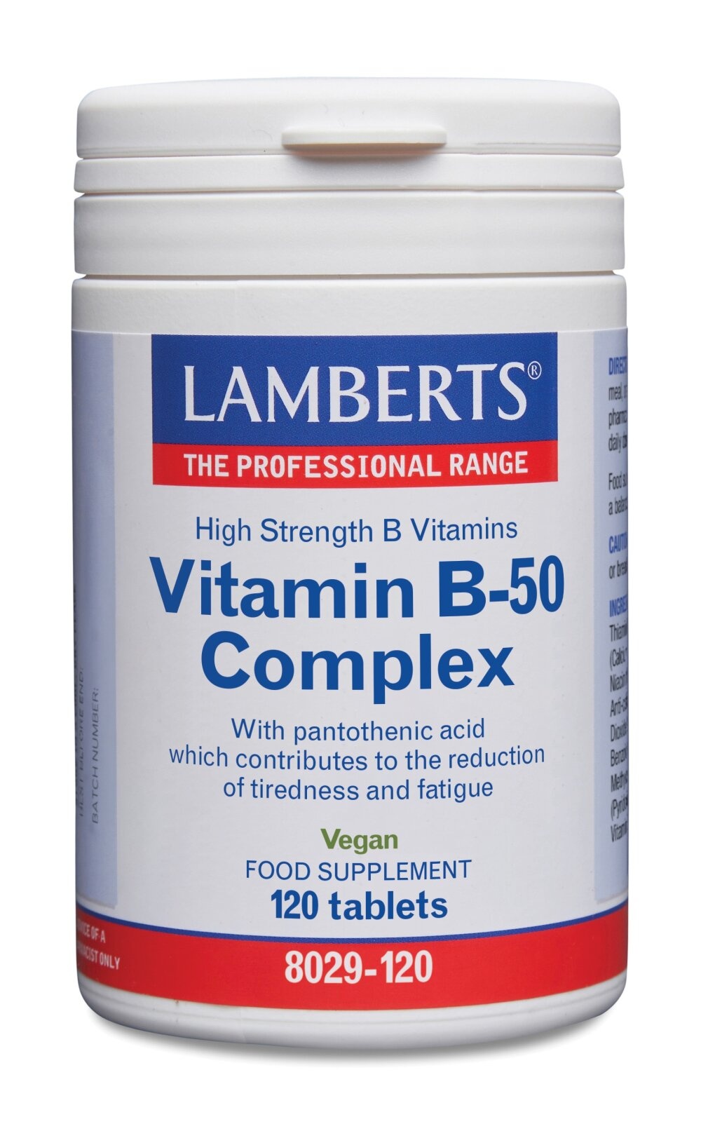Lamberts Complesso Vitamine B50 - Energia e Immunità