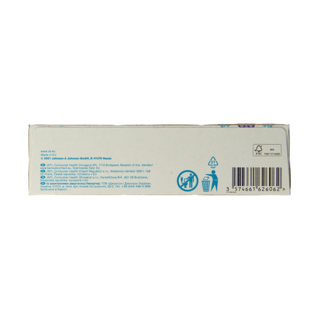 OB Tampons extra protect super 16 pieces