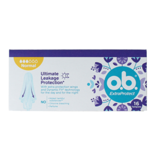 OB Tampony OB Extra Protect Normal 16 sztuk