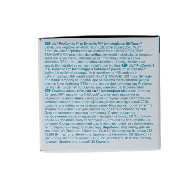 OB Tampons ProComfort Mini 32 Stück