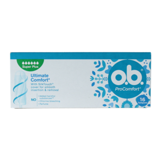 OB ProComfort Super Plus tampons 16 pieces