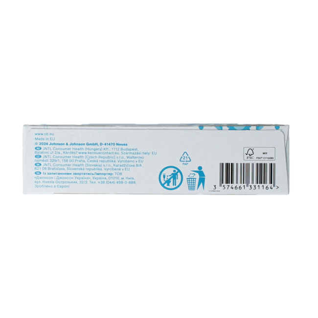 o.b. Tampons ProComfort Super 16 Pieces