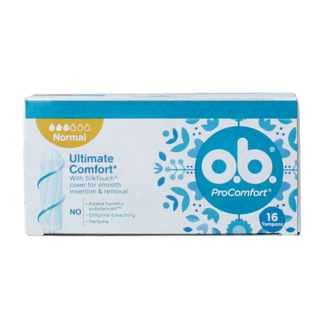 OB o.b. ProComfort Normal Tampons - 16 Pack