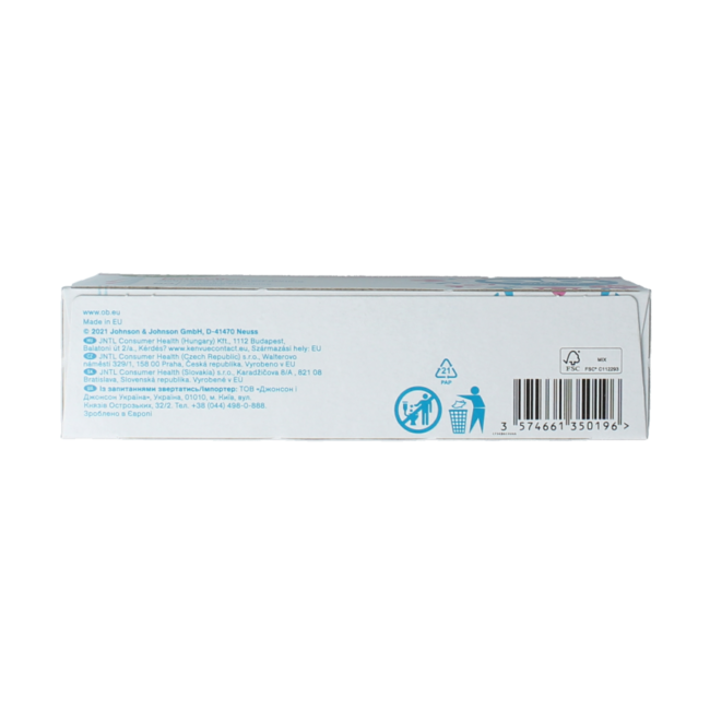 OB Tampons original super plus 16 Pieces