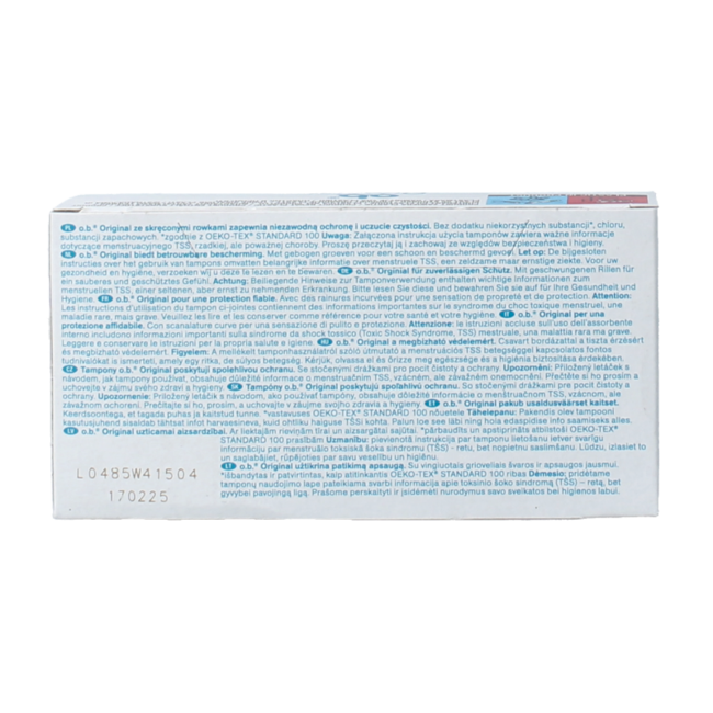 o.b. Original Normal Tampons - 16 Pack