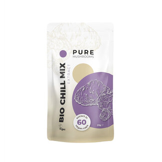 Pure Mushrooms Pure Mushrooms Chill mix mushroom extract organic 60 Vegetarian capsules