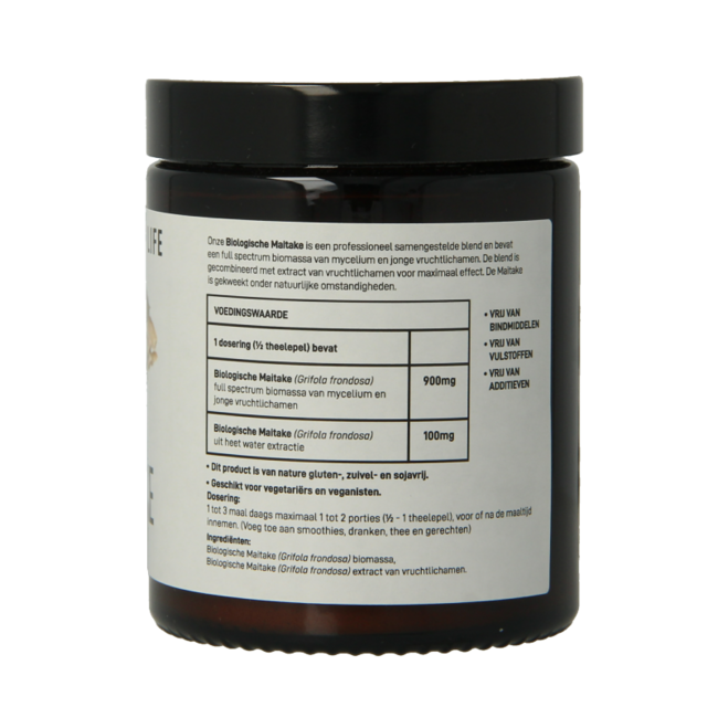 Mushrooms for Life Maitake polvo de setas bio 60 gramos