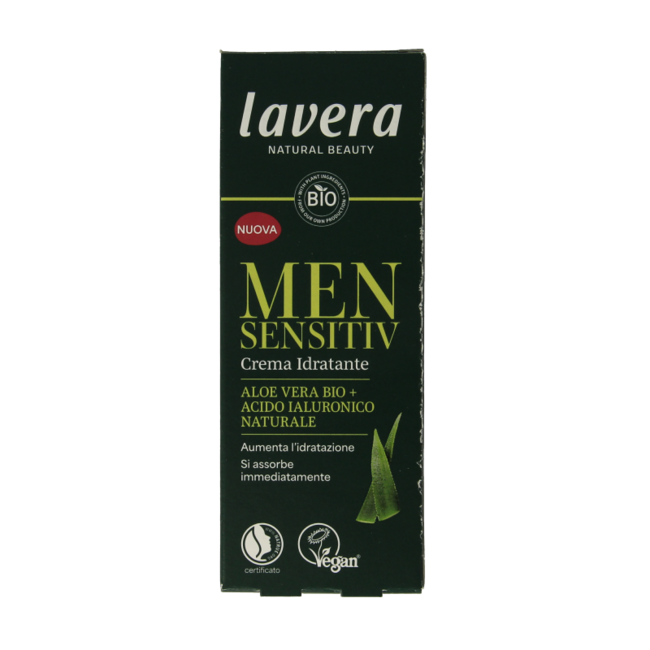 Crème hydratante bio Men Sensitiv 50 ml