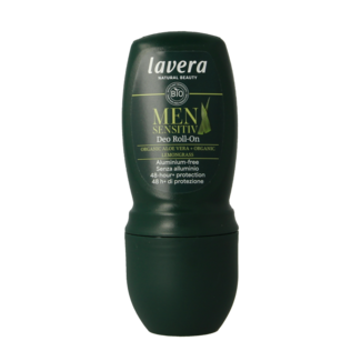 Lavera Men's Sensitive Organic Deodorant Roll-On, 50 Millilitres