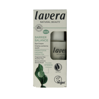 Lavera Lavera Barrier Balance eye cream organic 15 Millilitres