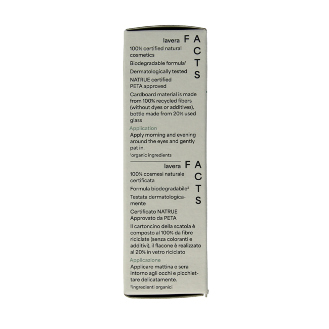 Lavera Barrier Balance eye cream organic 15 Millilitres