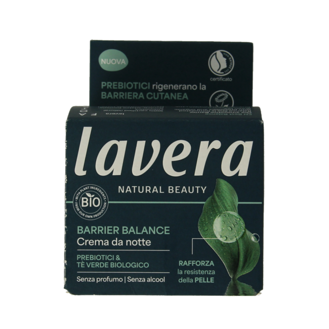 Lavera Crema Notte Bio Barrier Balance 50 Millilitri