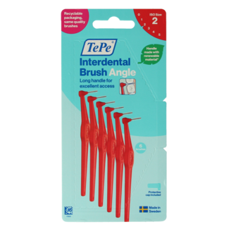 TePe TePe Cepillos interdentales originales rojos 0,5 mm talla 2 6 unidades