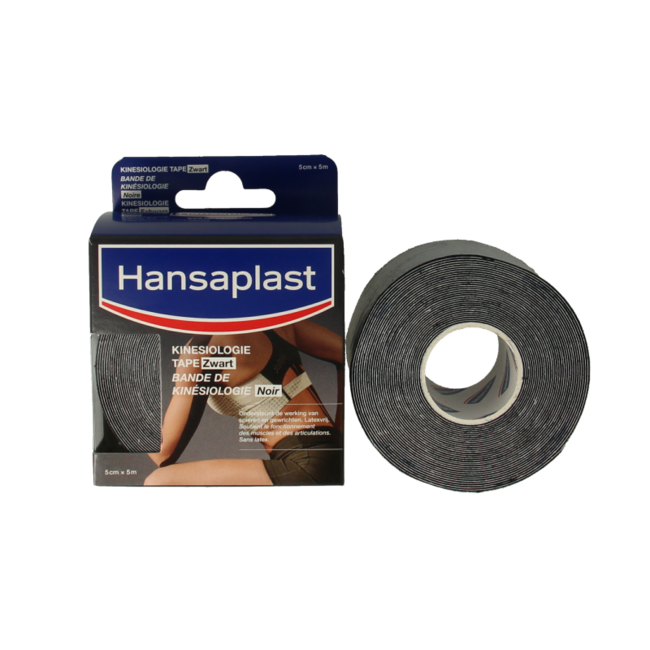 Hansaplast Kinesio Tape noir 1 pièce